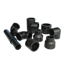 High Density Polyethylene HDPE Butt Fusion Pipe Fittings